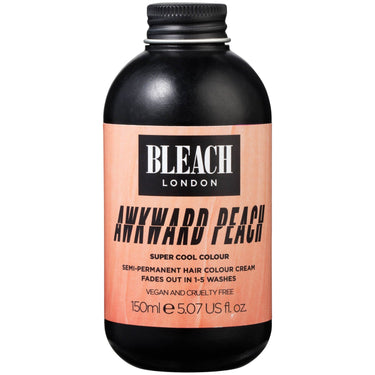 Vegan, Kalıcı Olmayan Canlı Saç Rengi Awkward Peach Super Cool Colour 150ml