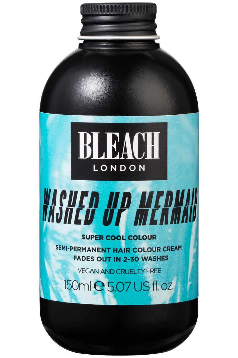Washed Up Mermaid Super Cool Colour 150ml Vegan, Geçici Yeşil-Mavi Saç Rengi