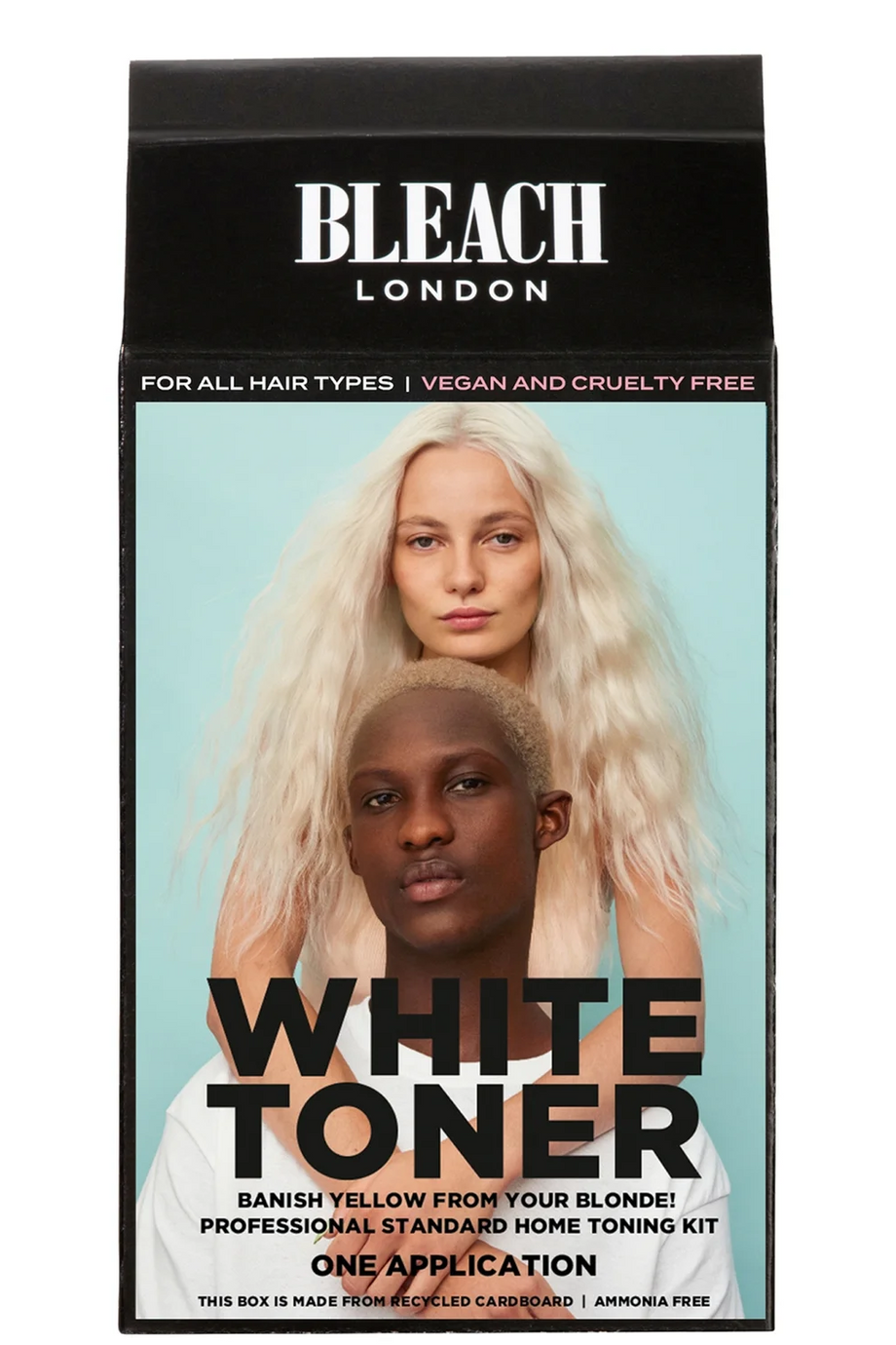 White Toner Kit Sarı Alt Tonları Gidermeye Yardımcı, 16-20 Haftaya Kadar Kalıcı Toner Seti