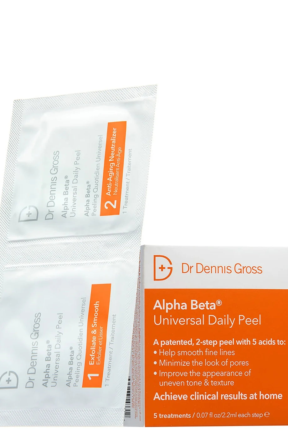 Alpha Beta Evrensel Günlük Peeling 5'li