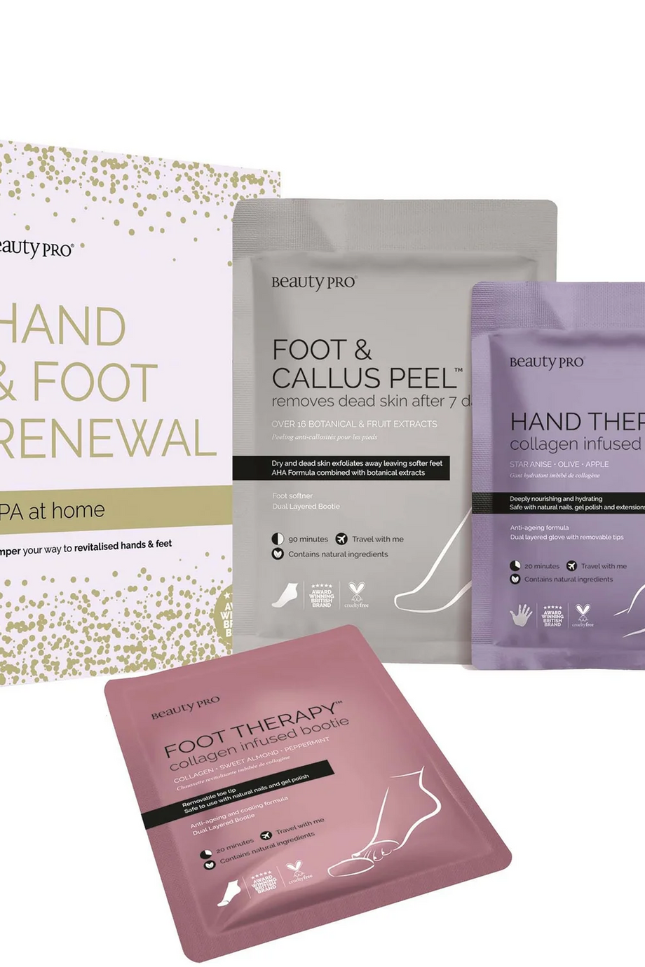 SPA El ve Ayak Yenileme Seti Nemlendirici ve Yumuşatıcı Maske Seti