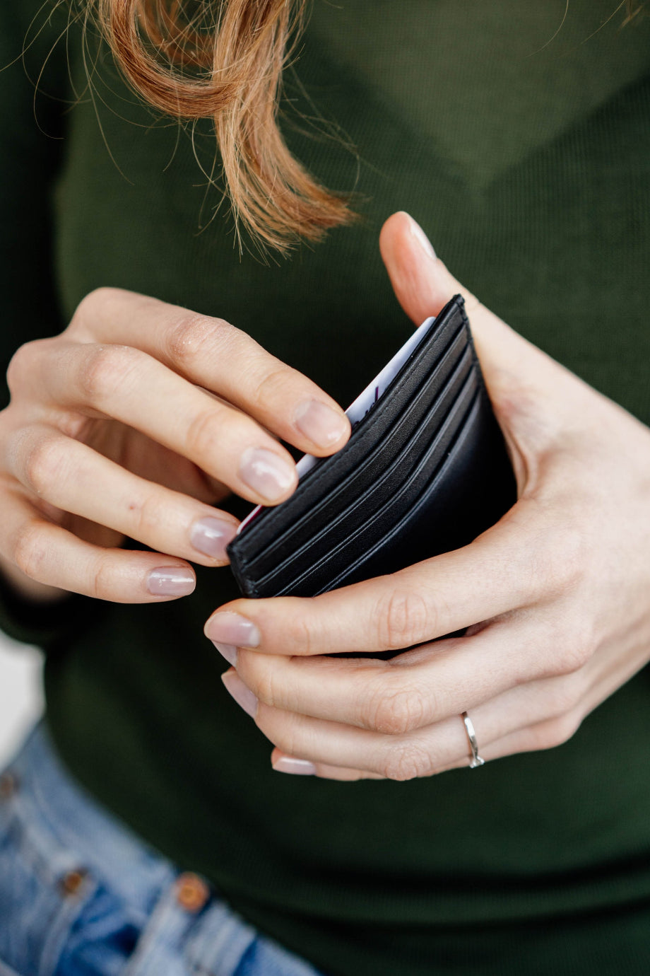 Vintage Unisex Hakiki Deri RFID Korumalı İnce Kartlık