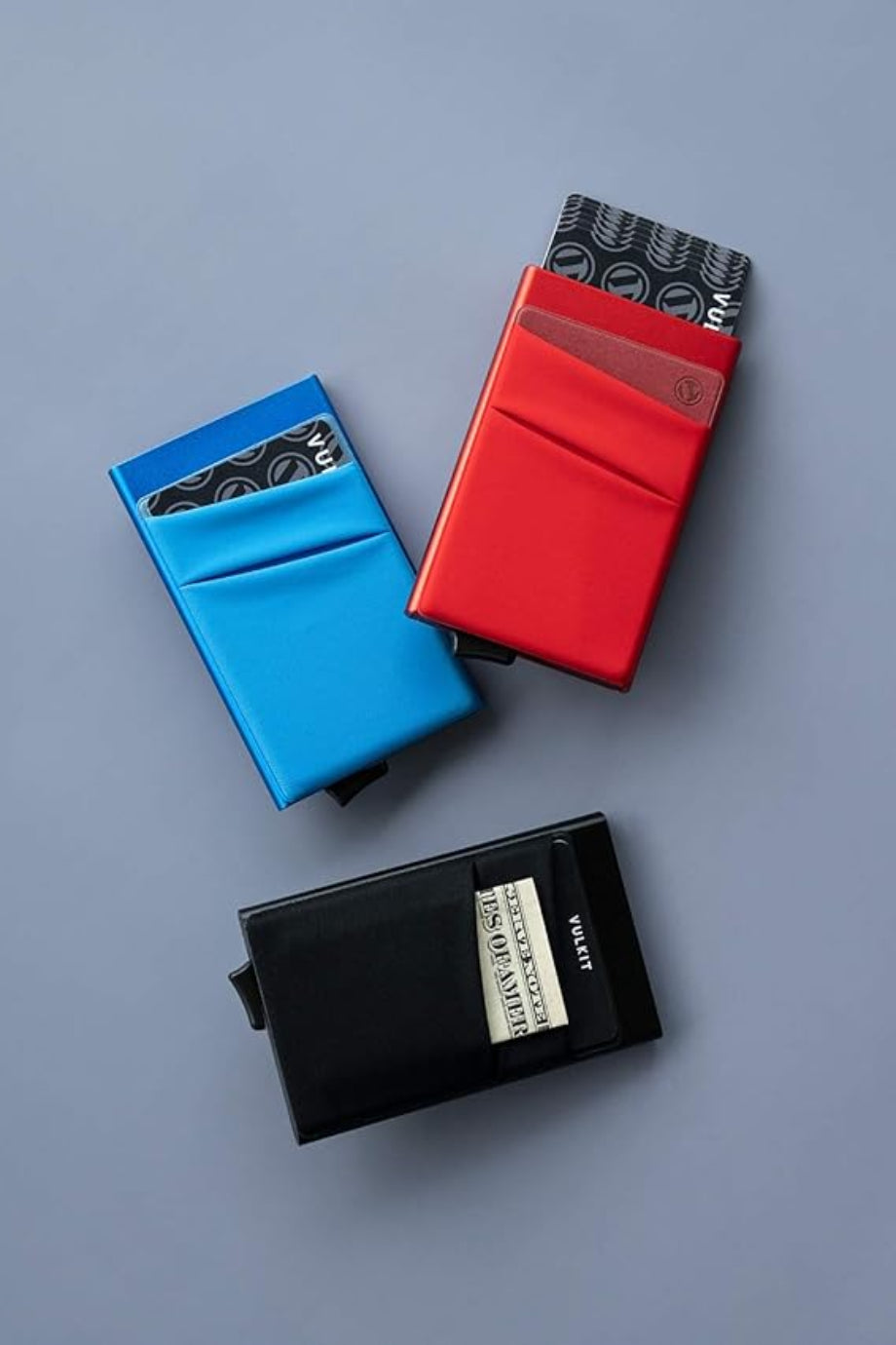 RFID Korumalı Alüminyum Erkek Kartlık Cüzdan