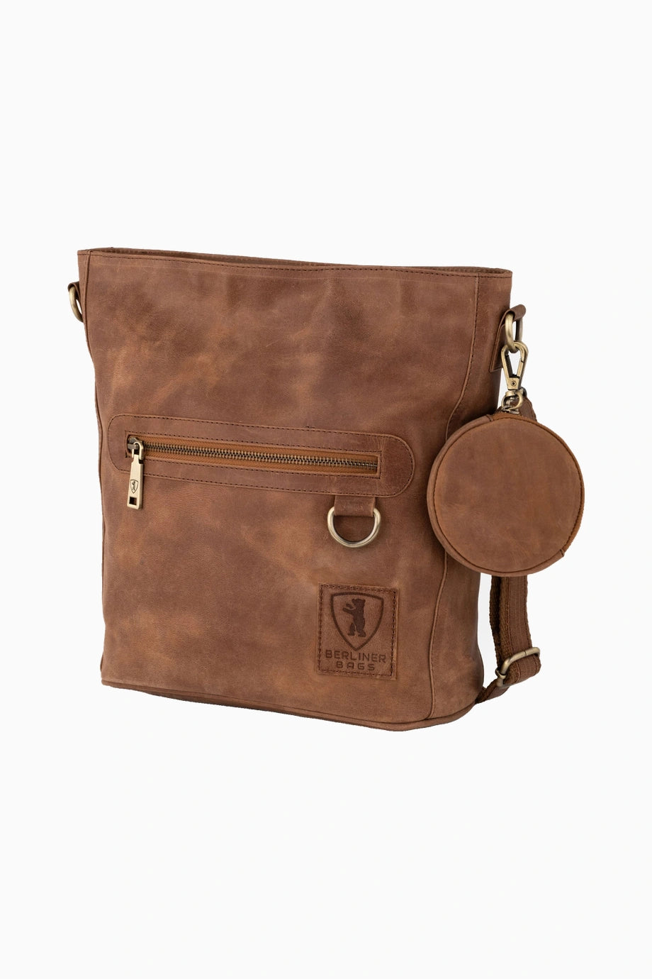 Siena Vintage Hakiki Deri Kadın Omuz ve Çapraz Çanta