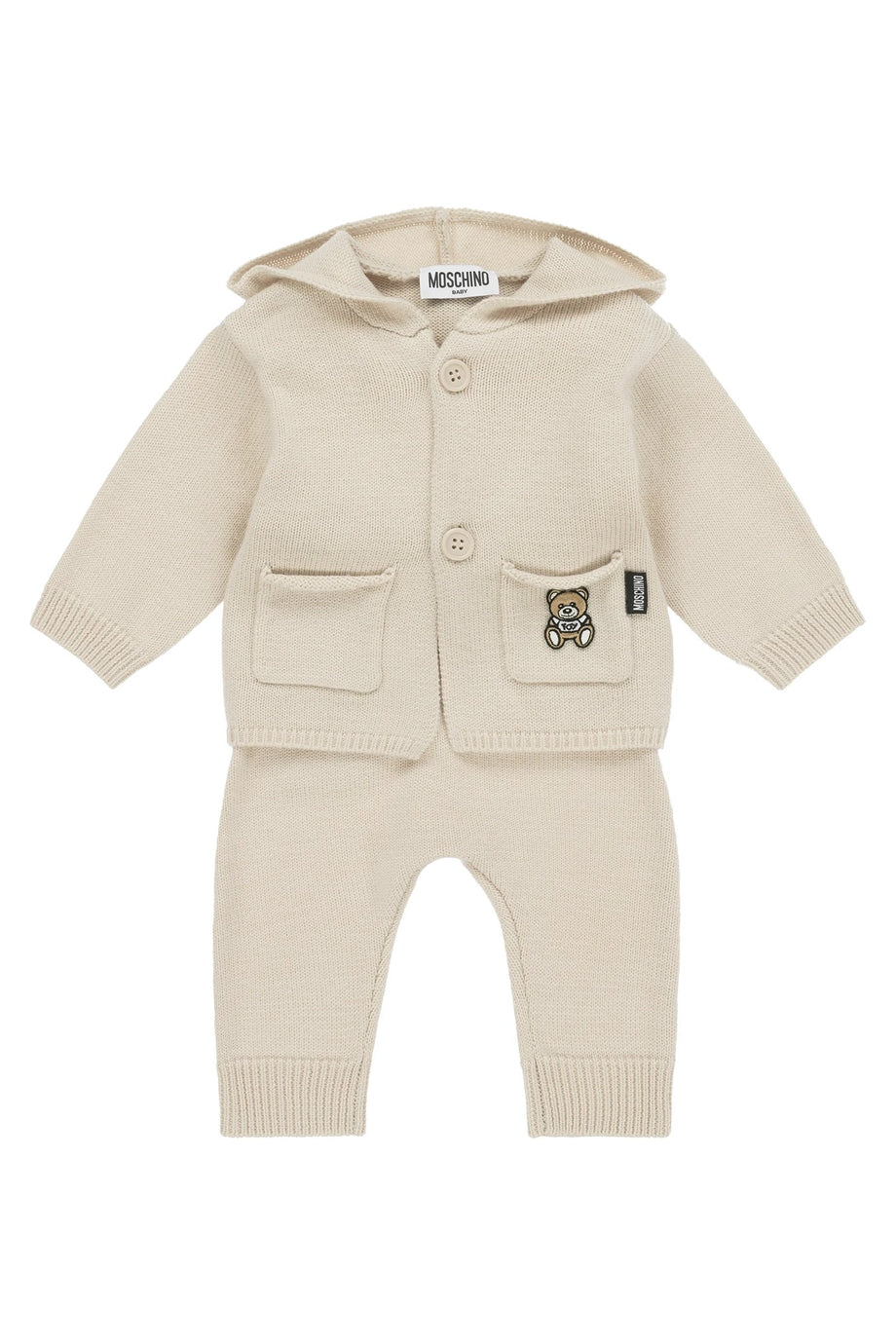 Çocuklar İçin Teddy Bear Logolu Eşofman Takımı