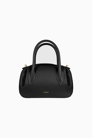 Oyster Mini Duffle Pebble %100 Deri Lüks İtalyan Omuz Çantası