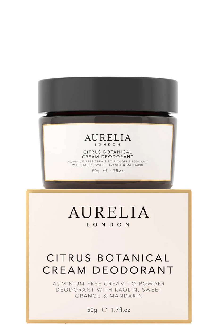 Citrus Botanical Krem Deodorant 50g Doğal ve Alüminyumsuz