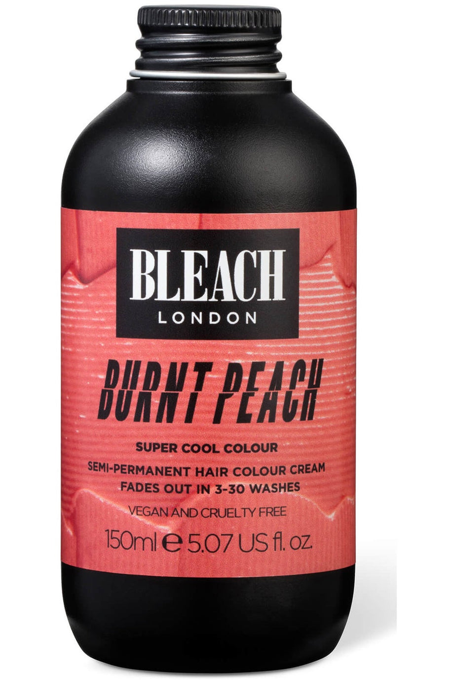 Burnt Peach Super Cool Colour 150ml Vegan, Geçici Şeftali Rengi