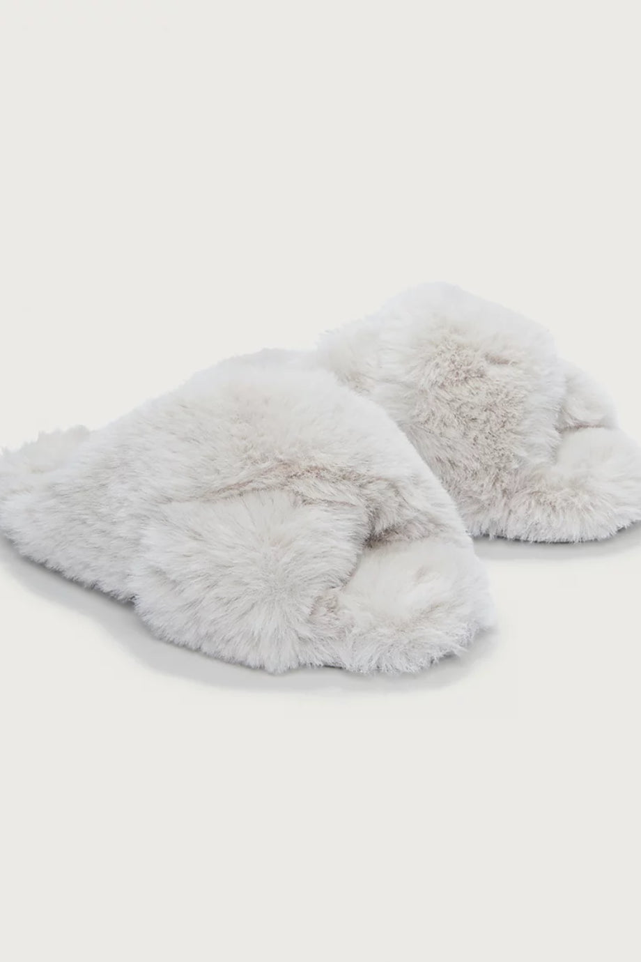 Çapraz Bantlı Peluş Kadın Ev Terliği