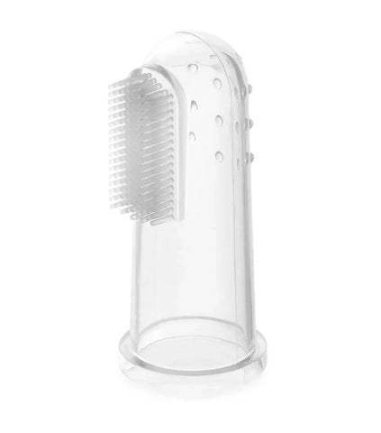 Parmak Ucu Silikon Bebek Diş Fırçası, Yumuşak Kıllı, Unisex