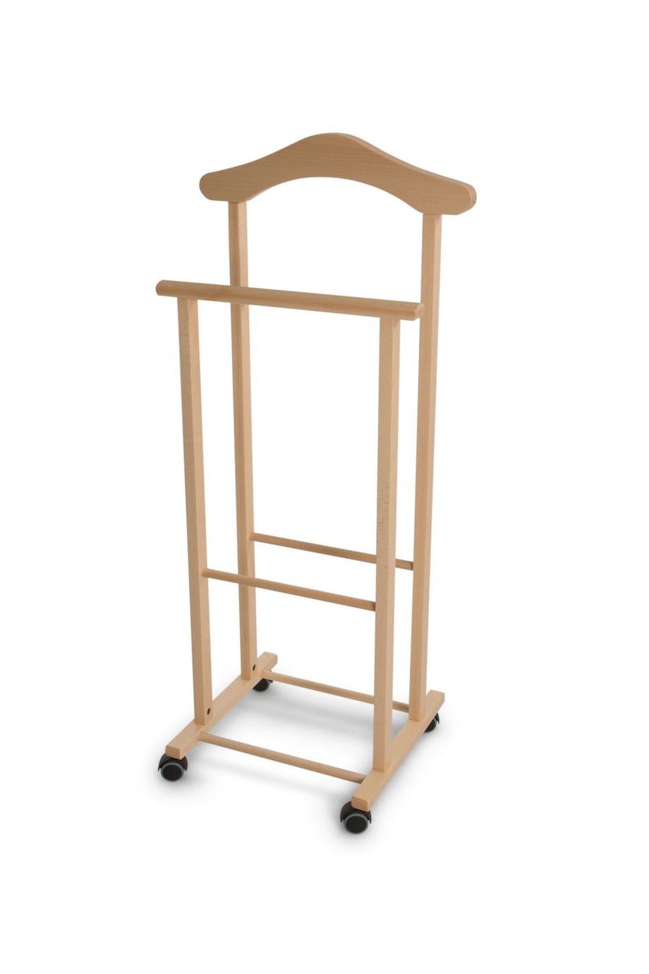 ATRI Elbise Askılığı – Doğal Renk, Masif Kayın