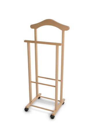 ATRI Elbise Askılığı – Doğal Renk, Masif Kayın