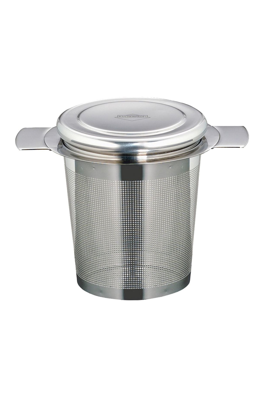 Profi Paslanmaz Çelik Teefilter 10,2x7,5x7,4 cm Kapaklı ve Geniş Saplı