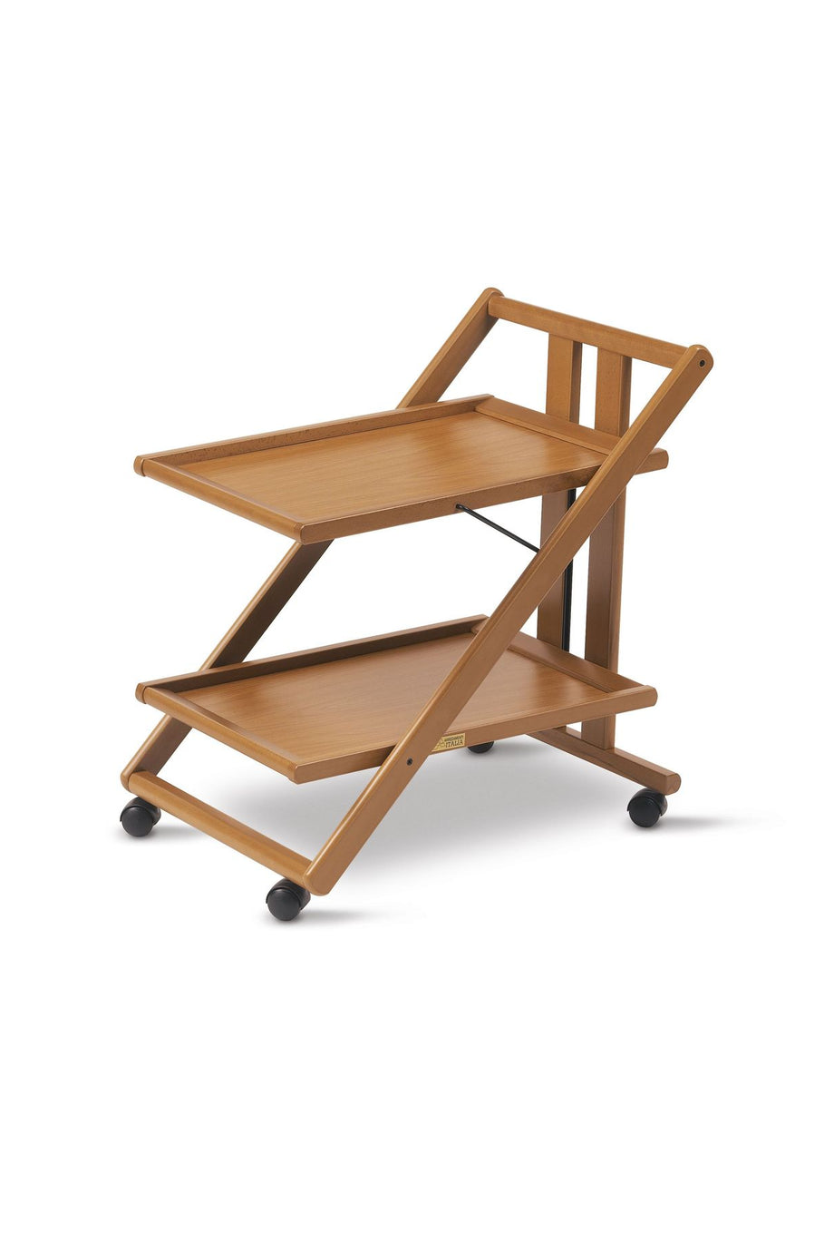 SERVIERWAGEN GIMMY, Masif Kayın ve Laminat, 2 Katmanlı Servis Arabası