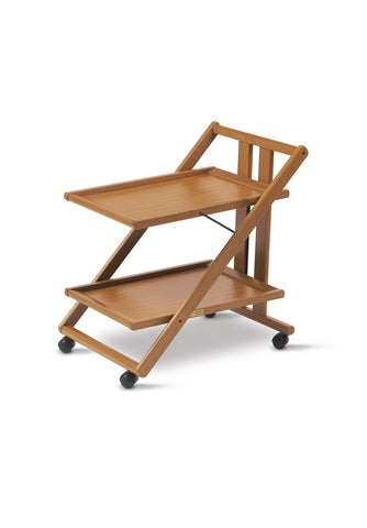 SERVIERWAGEN GIMMY, Masif Kayın ve Laminat, 2 Katmanlı Servis Arabası