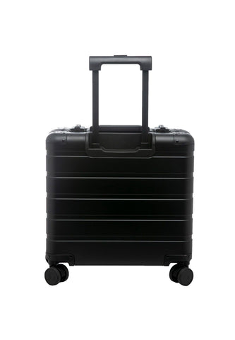 Gravity 44 cm 4 Tekerlekli Laptop Bölmeli Pilot Trolley, Gümüş, Alüminyum