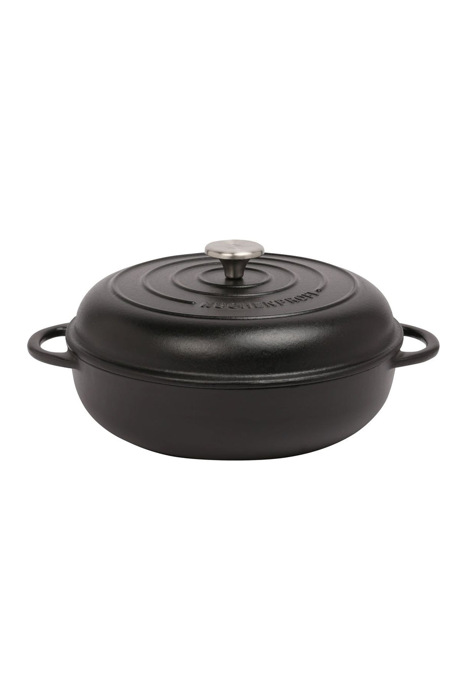 Provence Gourmet Tava, 28 cm, 3,9 L, Dökme Demir, İndüksiyon Uyumlu
