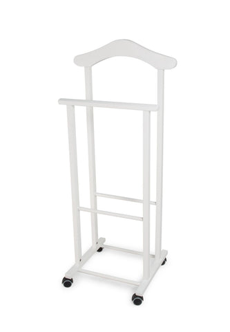 ATRI Elbise Askılığı, Masif Kayın, Beyaz Renk