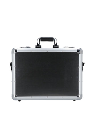 45 cm Carbon Optik Alüminyum Laptop Bölmeli Evrak Çantası Organizerli