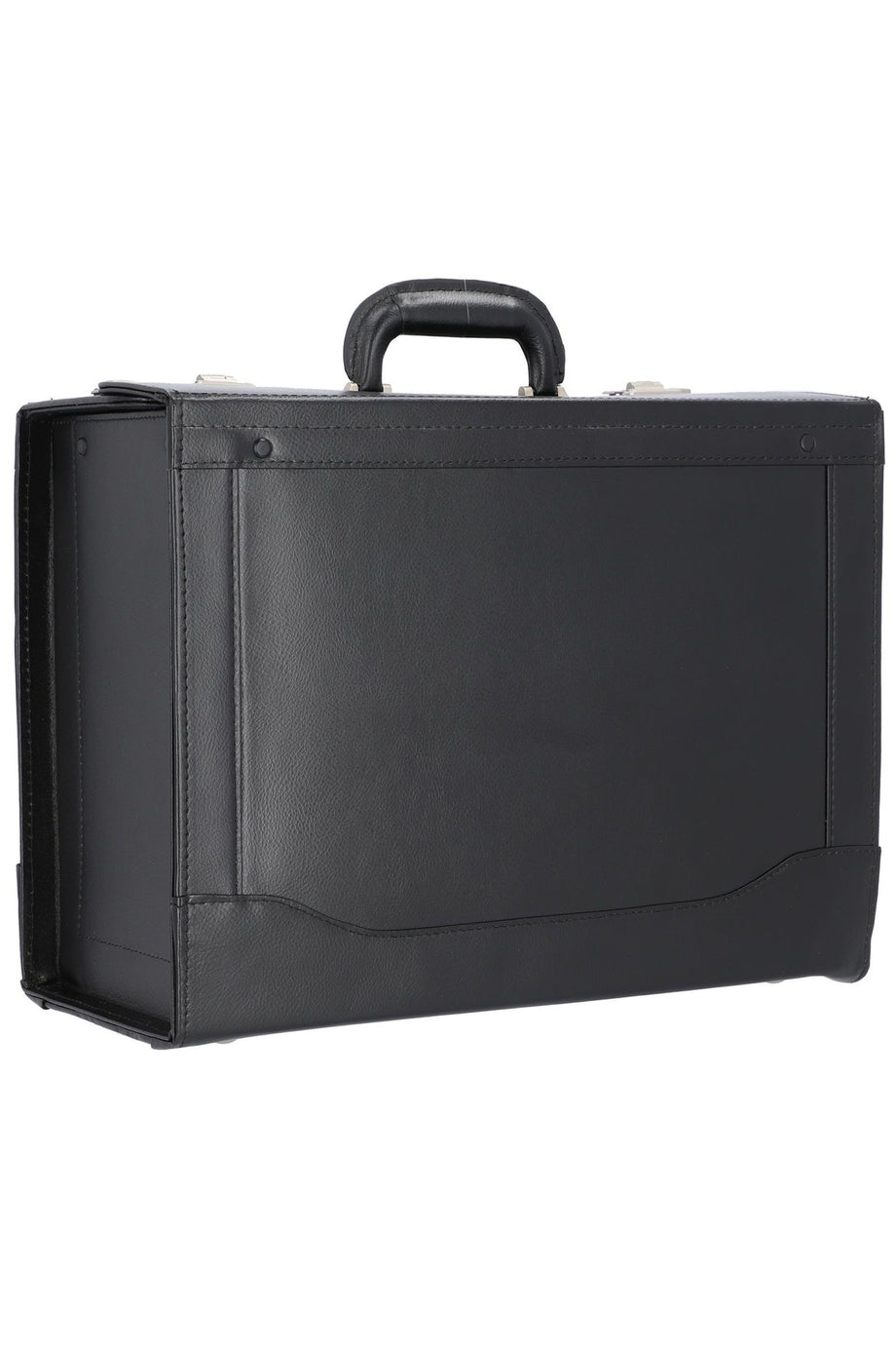 Deri Pilotenkoffer 45 cm Laptop Bölmeli Evrak Çantası