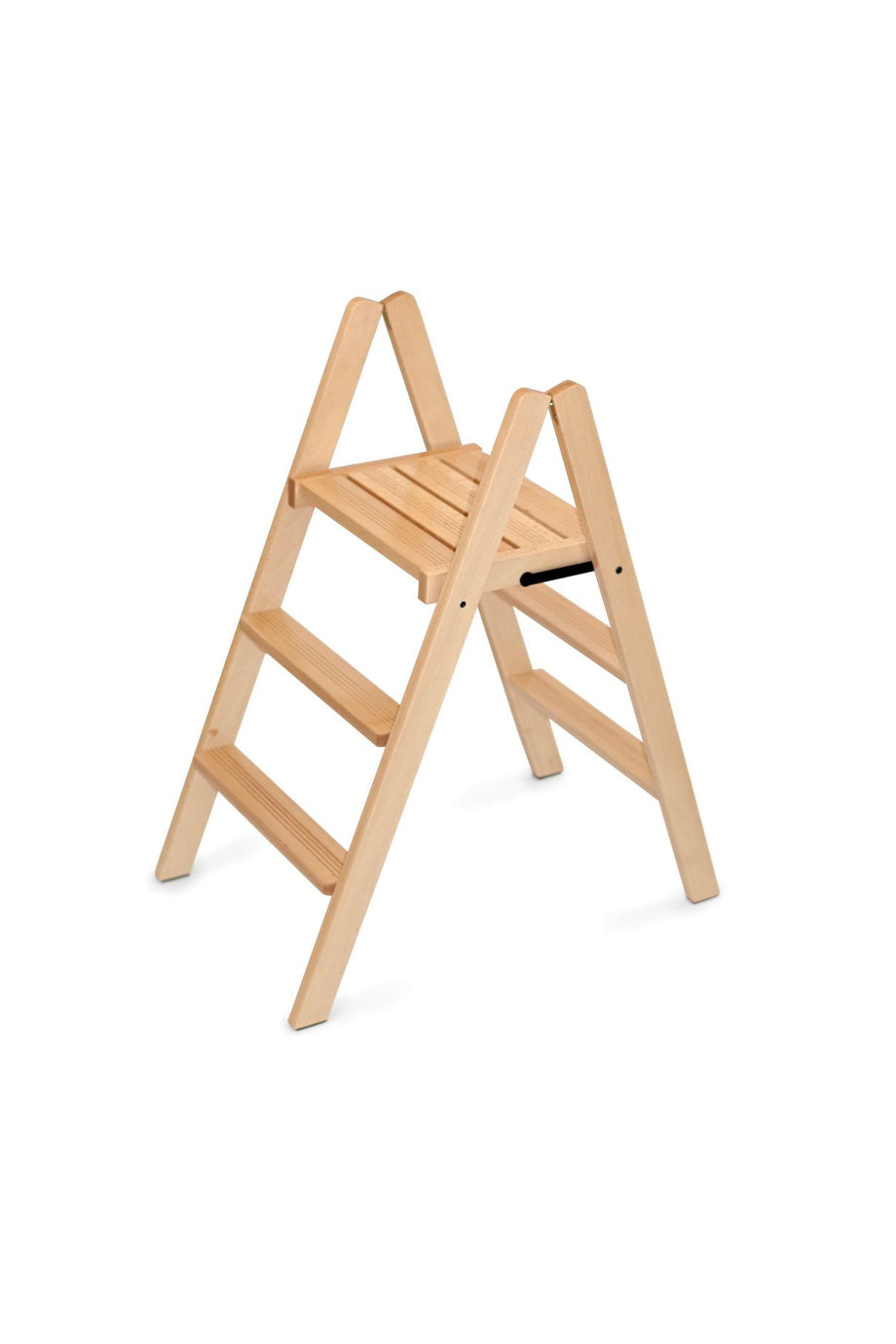 DOROTEA Katlanabilir Merdiven, Masif Kayın, Doğal Renk