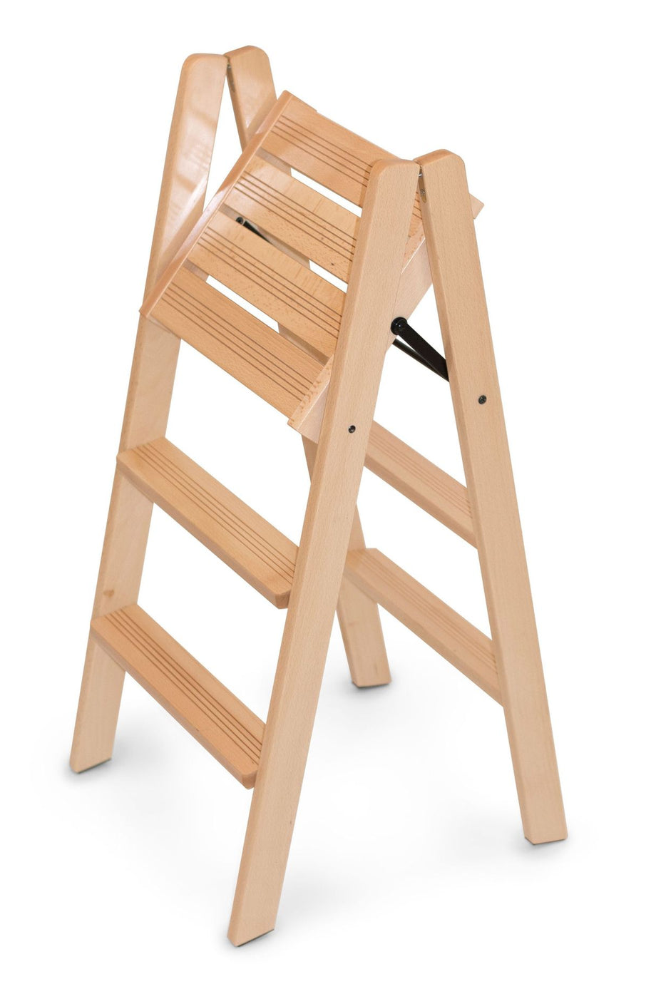 DOROTEA Katlanabilir Merdiven, Masif Kayın, Doğal Renk