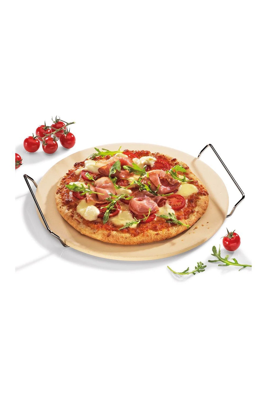 Pizza Taşı 30 cm, Teknik Seramik, Fırın ve Izgaraya Uygun