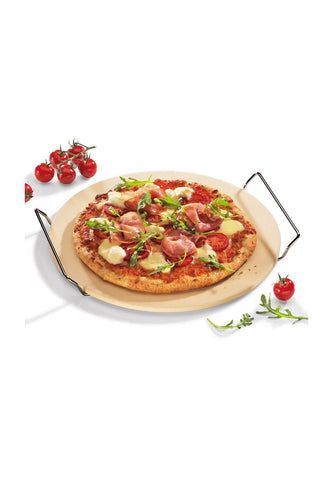 Pizza Taşı 30 cm, Teknik Seramik, Fırın ve Izgaraya Uygun