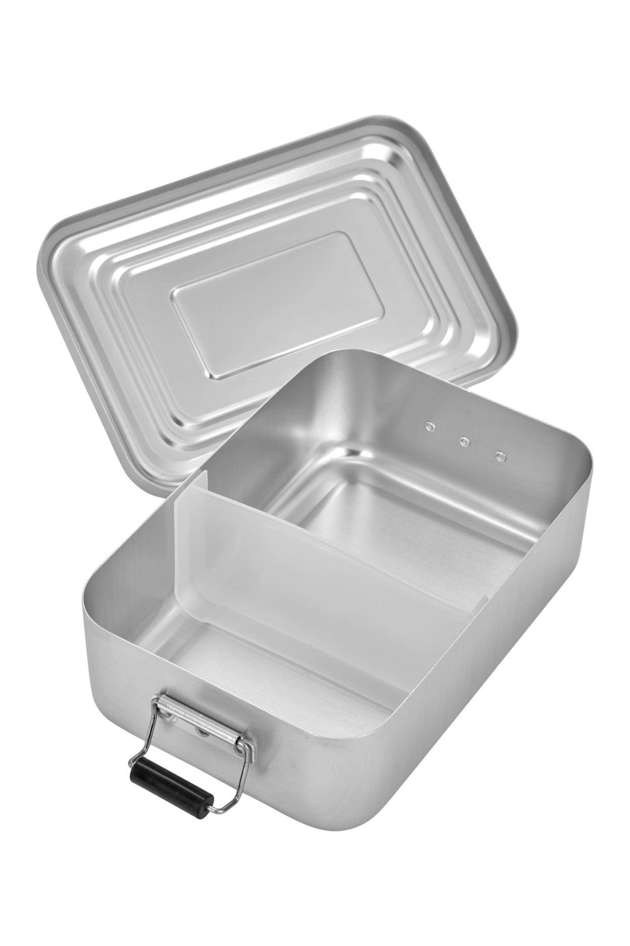 Alüminyum Lunchbox 18x12x5,5 cm Silikon Kapaklı Saklama Kabı