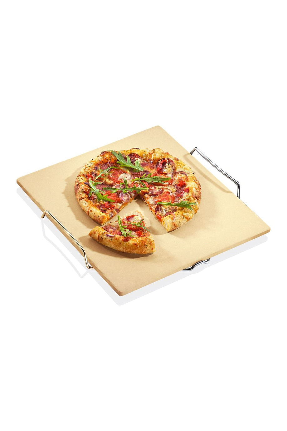 Pizza Taşı BBQ 38x35,5x3,5cm, Fırında Taş Fırın Lezzeti