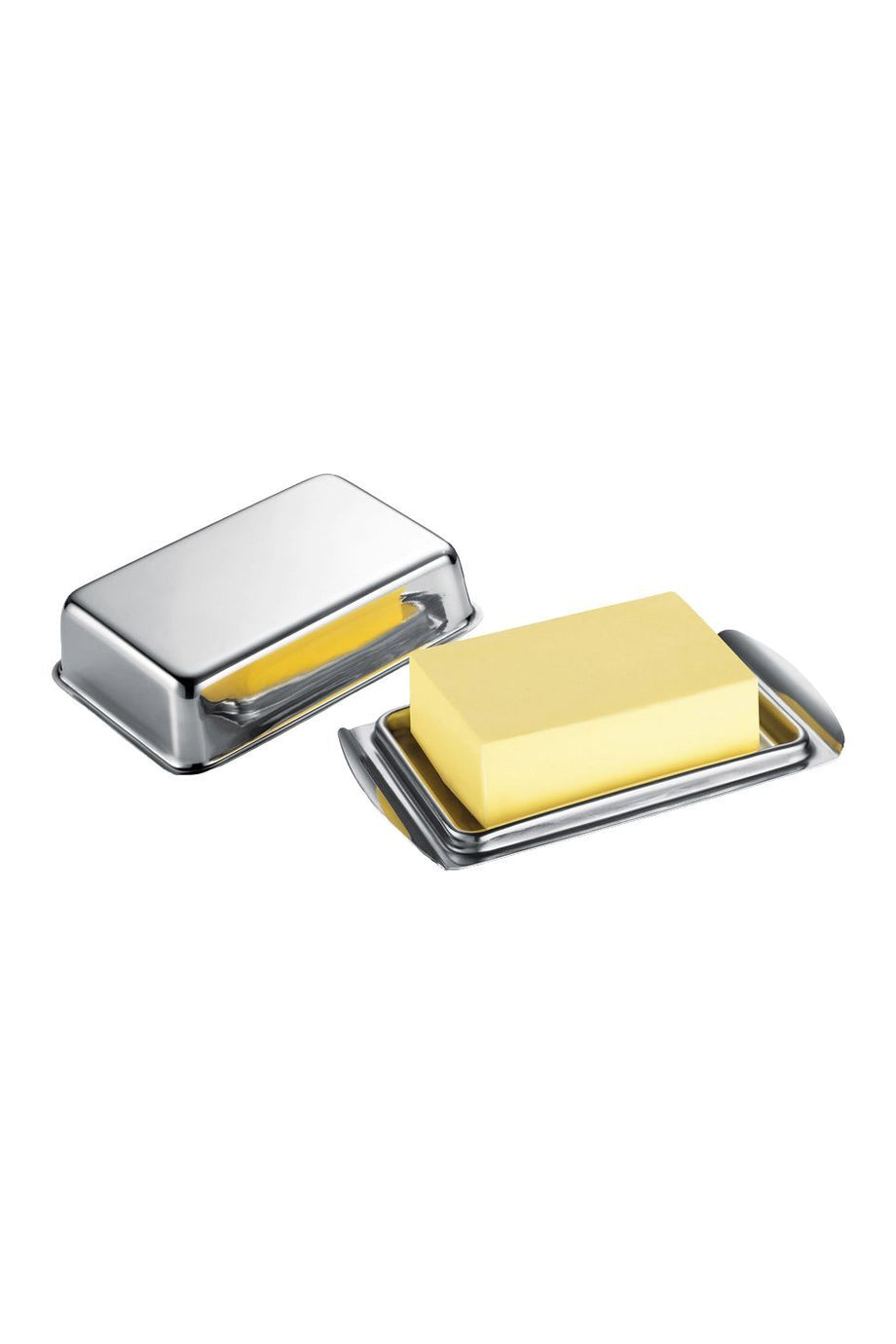 Paslanmaz Çelik Tereyağı Kabı 16x10x4 cm Klasik ve Şık Tasarım