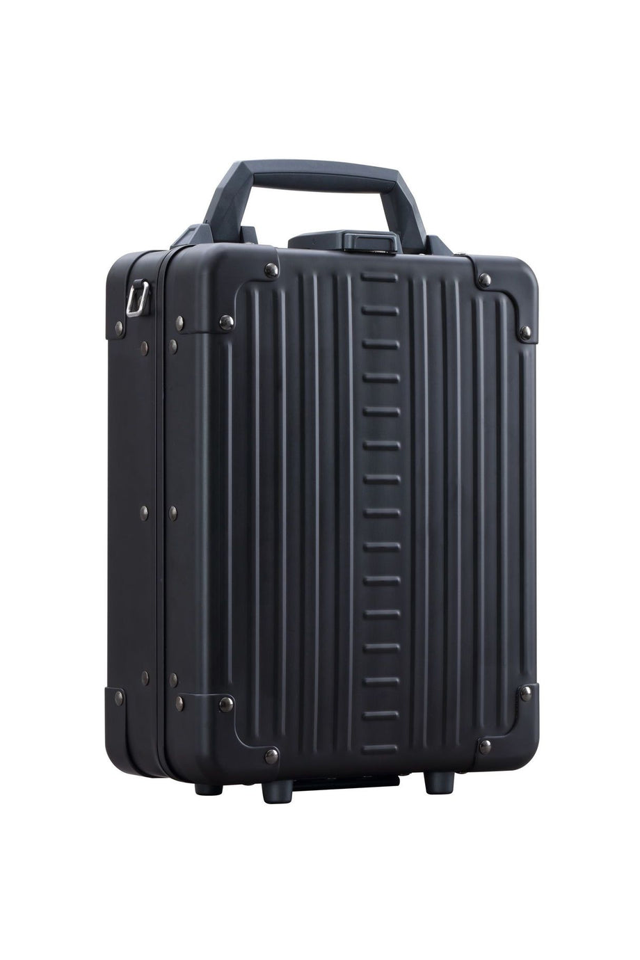 Alüminyum Dikey Evrak Çantası 24 cm, Laptop Bölmeli, TSA Kilitli, Şık ve Güvenli Tasarım