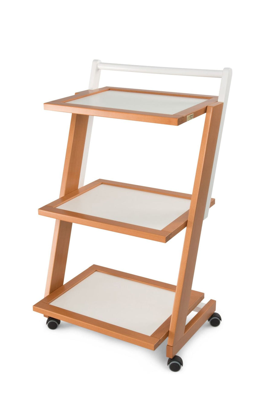 SERVIERWAGEN ZORDAN, 3 Katlı Masif Kayın Servis Arabası