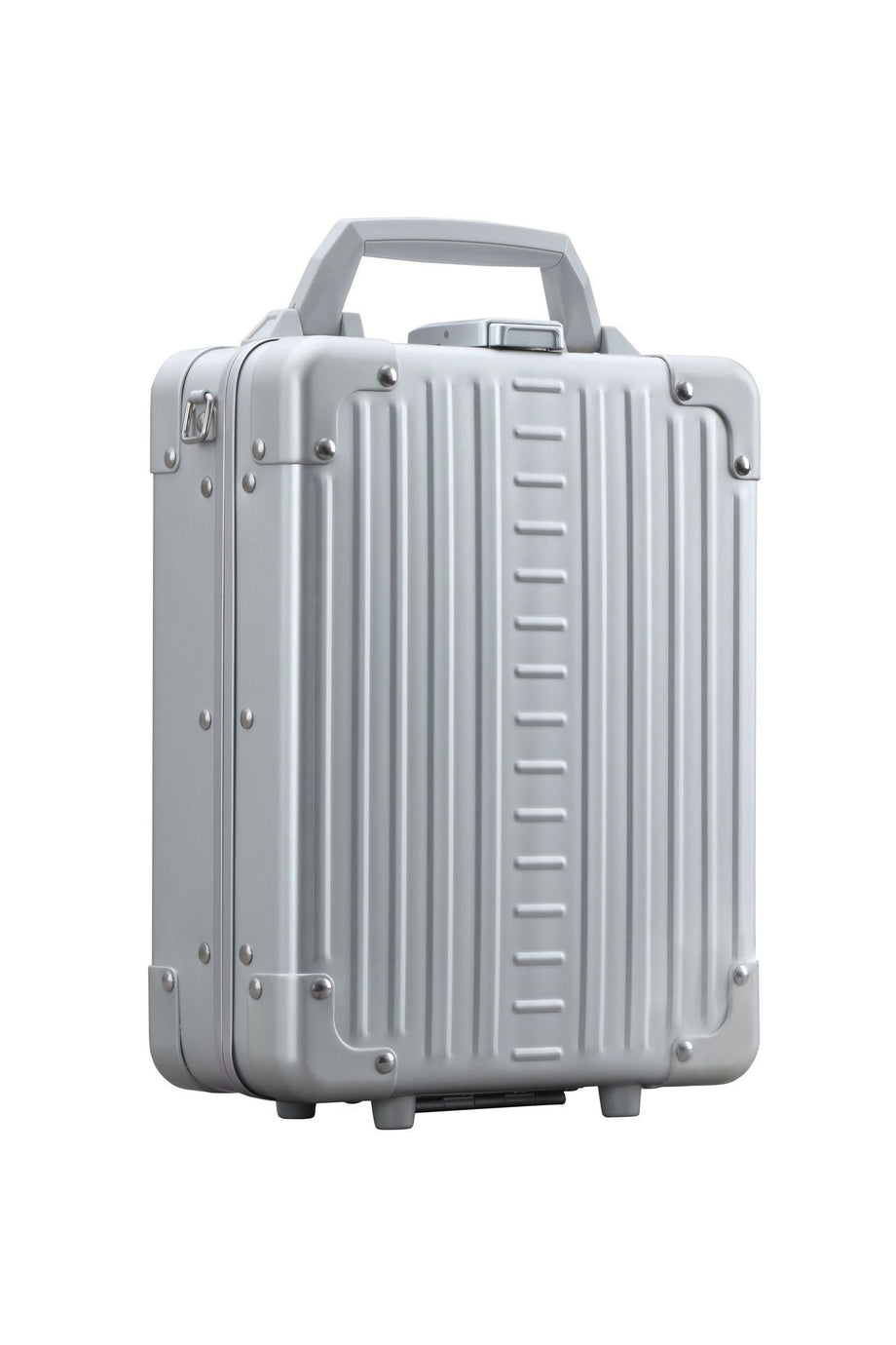 Alüminyum Dikey Evrak Çantası 24 cm, Laptop Bölmeli, TSA Kilitli, Şık ve Güvenli Tasarım