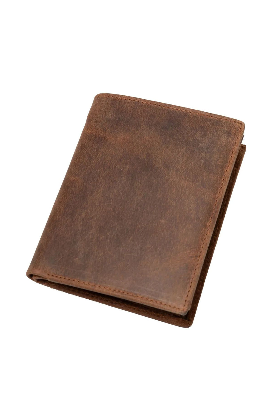 Erkek Deri Cüzdan 9.5 cm, İnce Tasarım, 7 Kart Yuvası, Fermuarlı Bölme