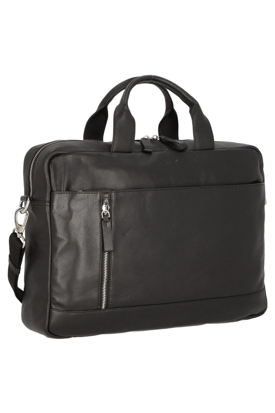 Tiber 41 cm Siyah Deri Laptoplu Business Çanta