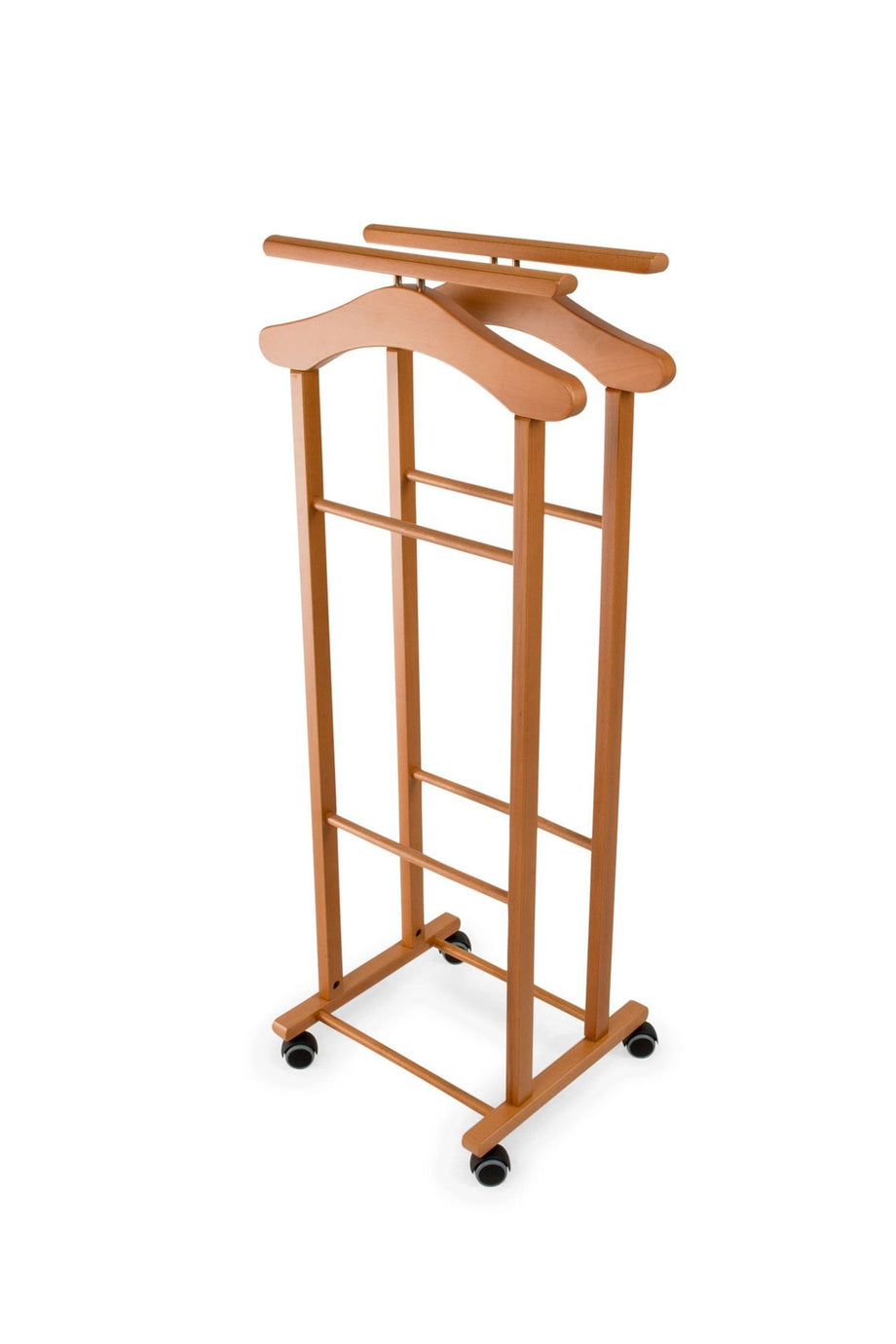 CLEVER Elbise Askılığı, Kırmızı Masif Kayın