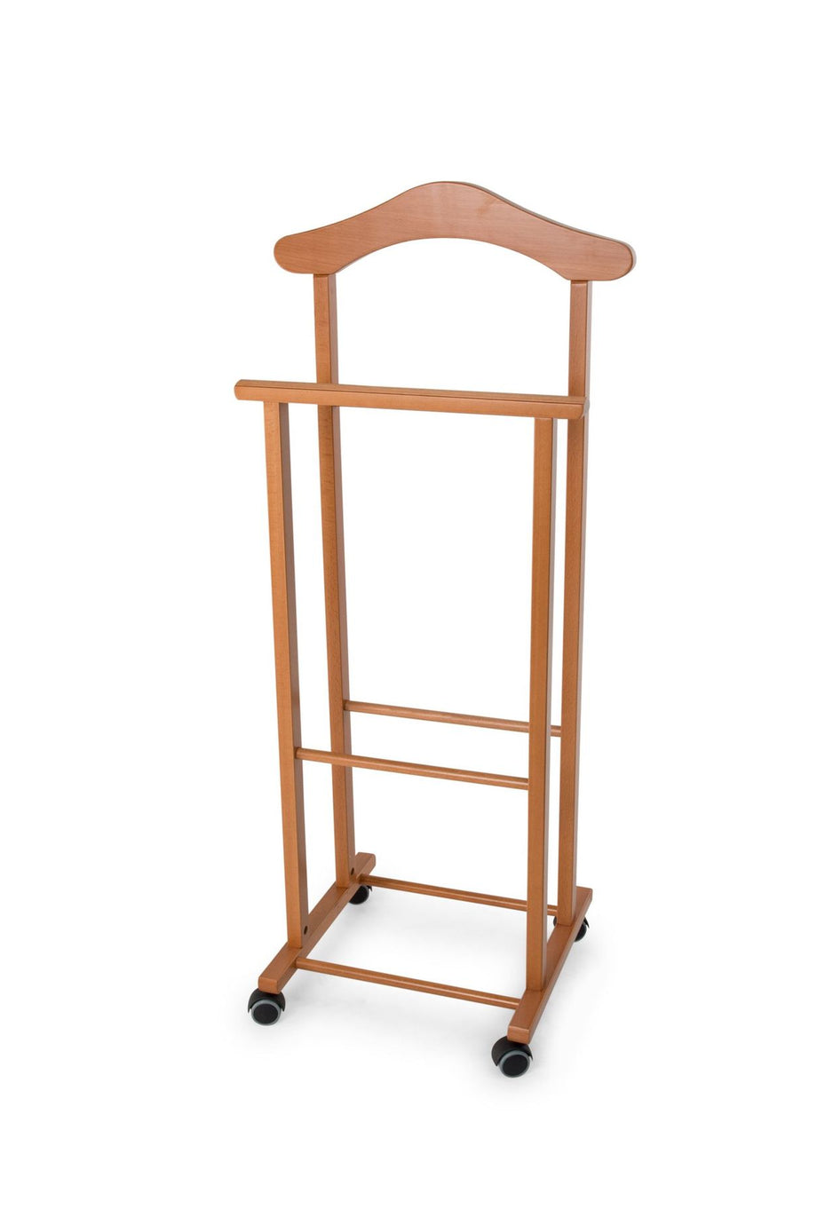 ATRI Elbise Askılığı, Kiraz Renk, Masif Kayın