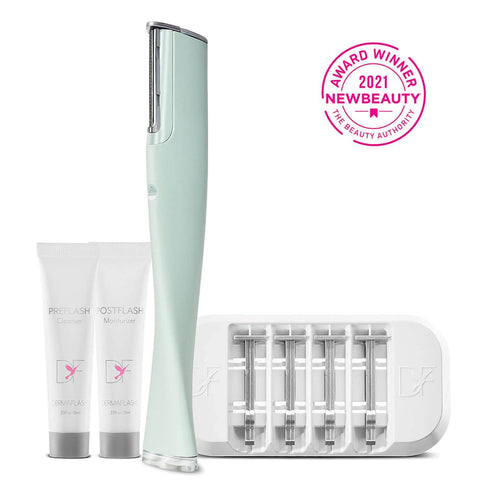 LUXE 1 Kit, Evde Dermaplaning Cihazı ile Pürüzsüz, Parlak ve Genç Cilt