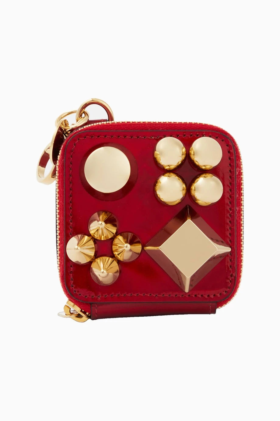 Süslemeli Deri Şık Ve Pratik Kullanım, Köpek Çöp Poşeti Tutucu Kırmızı