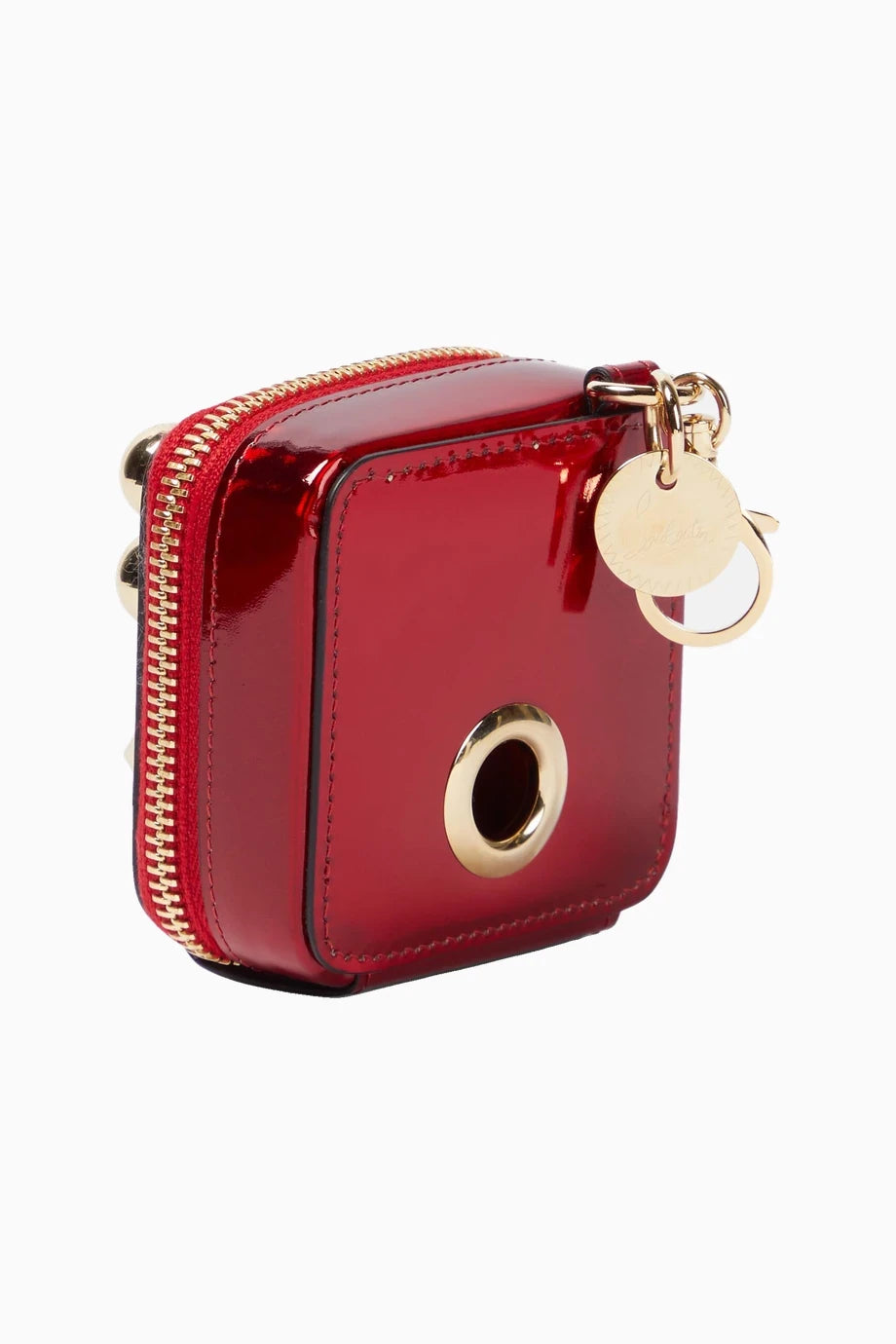 Süslemeli Deri Şık Ve Pratik Kullanım, Köpek Çöp Poşeti Tutucu Kırmızı