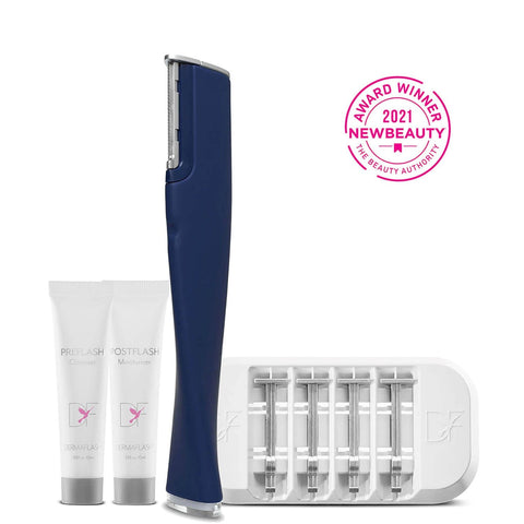 LUXE 1 Kit, Evde Dermaplaning Cihazı ile Pürüzsüz, Parlak ve Genç Cilt