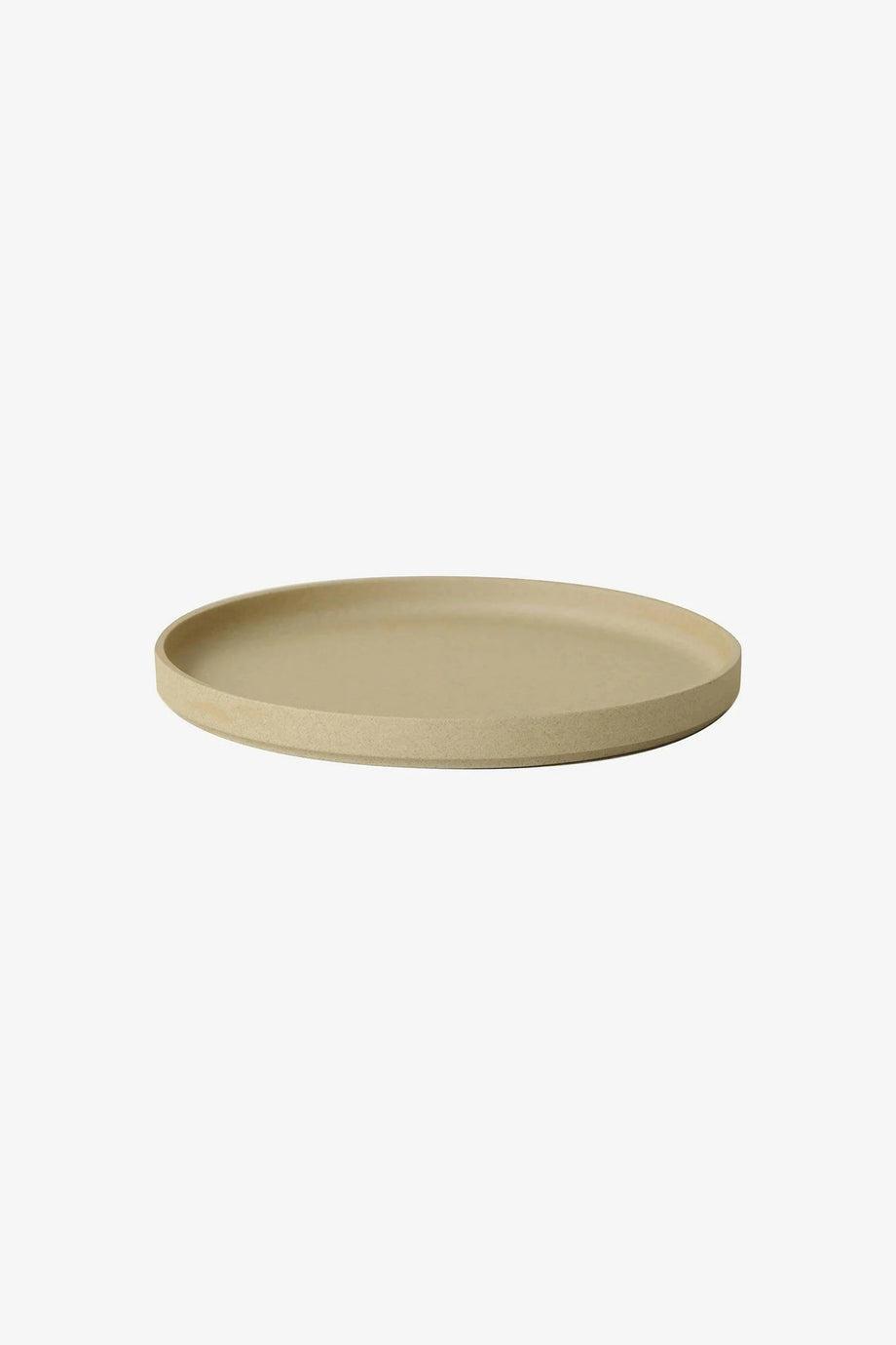 HP004 Plate Lid Natural Hasami 8.5'' Tabak/Kapak 220×21 mm