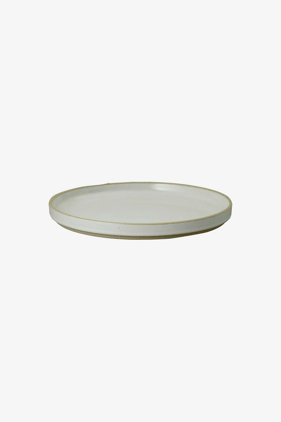 Gri Parlak Tabak Kapak 22 cm Japon Seramik Tabak