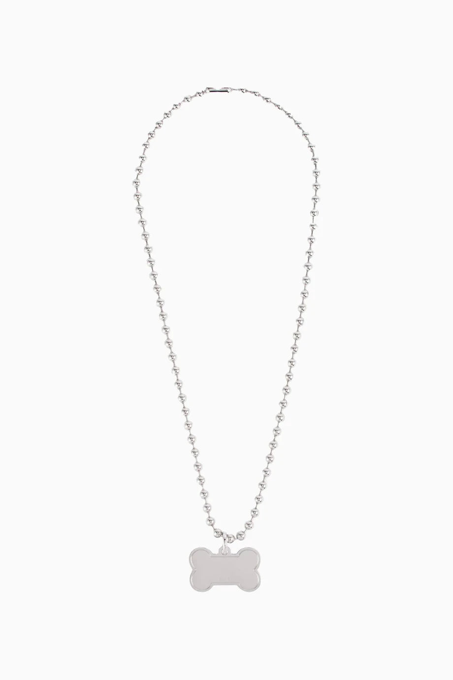 Logo Çelik Köpek Kolyesi Modern ve Şık Tasarım