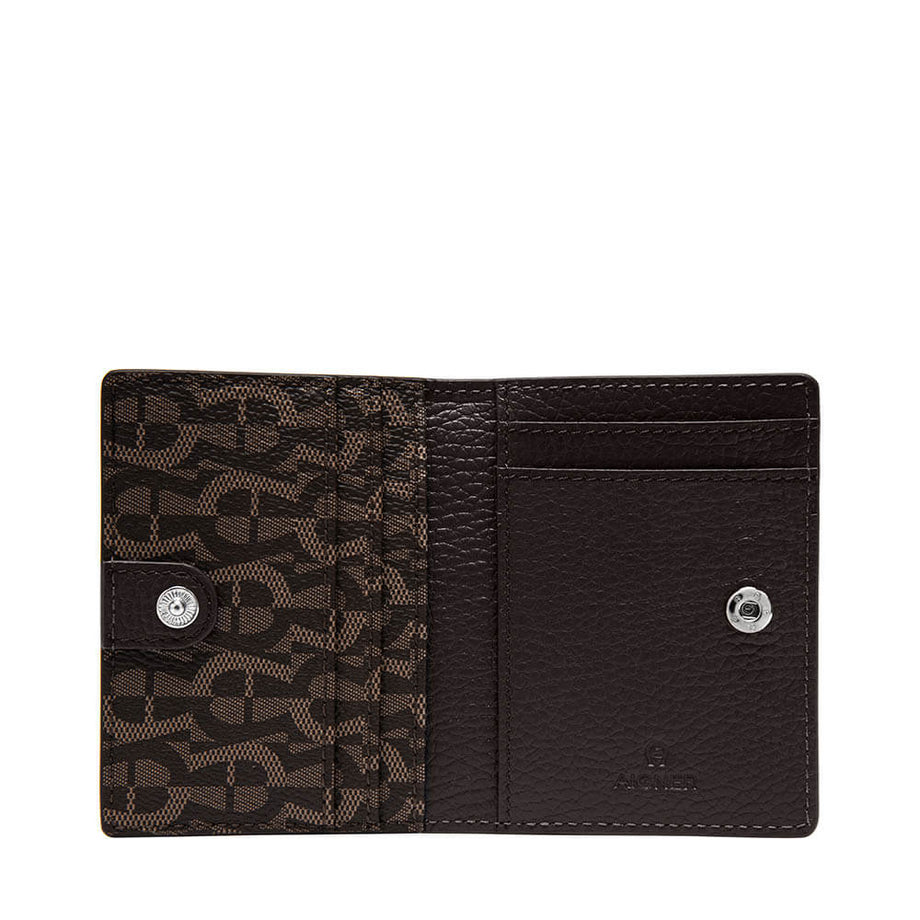 Icon Cover Koleksiyon Kartlık 10x8x1 cm Siyah PVC Deri