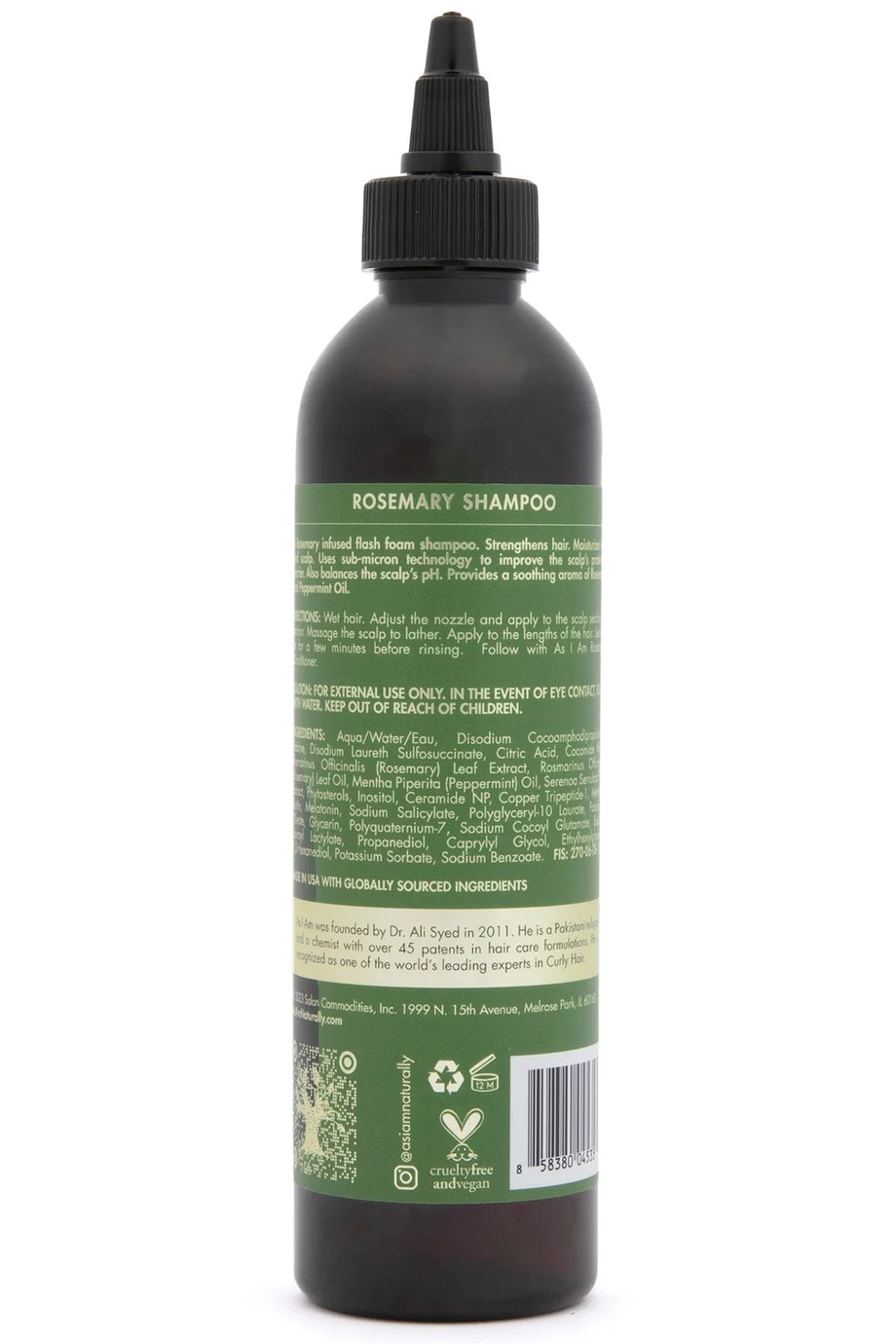 Biberiye Şampuanı 237ml, Güçlendirici & Nemlendirici