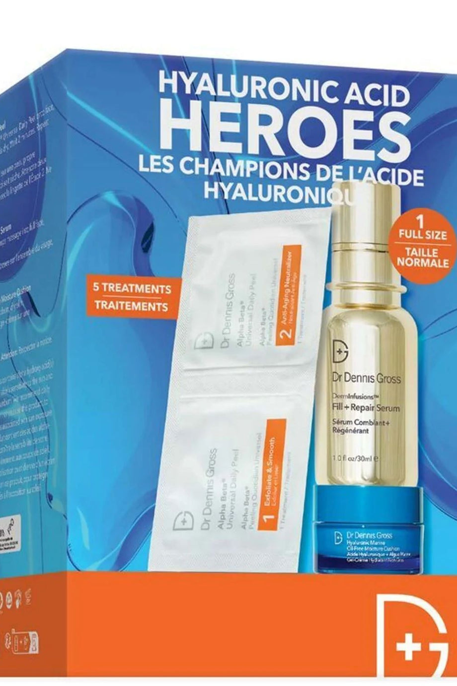 Hyaluronik Asit Kahramanları Kiti, Derinlemesine Nem & Bakım Set