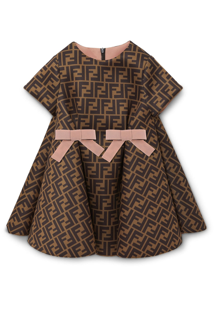 Neopren Monogram Elbise - Fendi