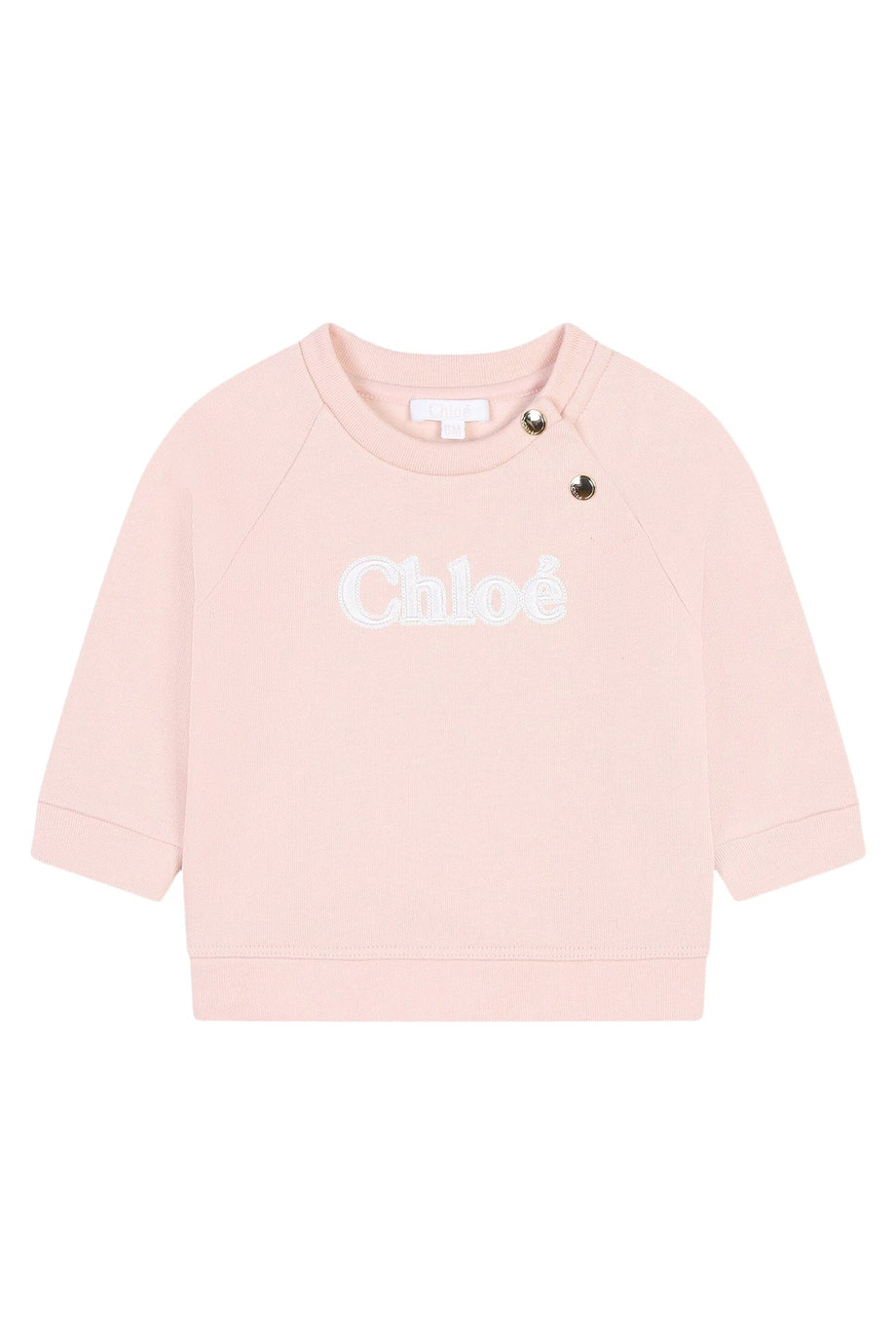 Çocuklar için Logo İşlemeli Pamuklu Sweatshirt